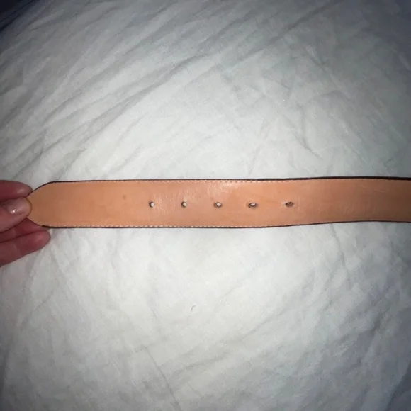 Desperado, Genuine Ostrich Belt, size 42, Brown - Picture 2 of 4